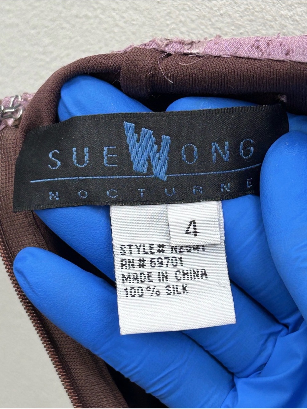 Vintage Super Rare Sue Wong Evening Dress - Picture 7 of 9